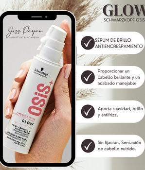 Glow Osis+ Serum Brillo Antifrizz